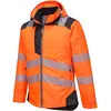 Image de Portwest, Veste de travail, Veste de pluie haute visibilité avec capuche orange XXXXL (4XL)