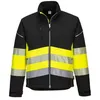 Image de Veste Softshell Pw3 Haute-visibilité Pw37 Noir/jaune L