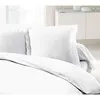 Image de LOVELY HOME Lot de 2 Taies d'Oreillers 100% coton 63x63 cm blanc