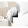 Image de LOVELY HOME Lot de 2 Taies de Traversin 100% coton 85x185 cm blanc