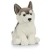 Image de Peluche chien Husky 22 cm - AN461