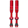 Image de Valves - Tubeless - Big Bore Hybrid - Rouge - Large - Pour gonflage maximal - Vélo - VTT - Muc-Off