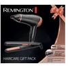 Image de Coffret cadeau coiffure Remington sèche-cheveux et lisseur D3012GP 2000W Noir