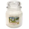 Image de Bougie - YANKEE CANDLE - CLEAN COTTON - Coton frais - Notes vertes - Fleurs blanches