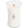Image de WoodWick, Bougie parfumée, White Tea & Jasmin (285 g)