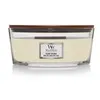 Image de Bougie Ellipse noix de coco - Woodwick - Blanc -