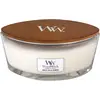Image de WoodWick, Bougie parfumée, White Tea & Jasmin (453.60 g)