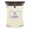 Image de Bougie parfumée noix de coco modèle moyen - Woodwick - Blanc -