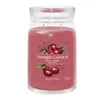 Image de Bougie signature cerise griotte grand modèle - Yankee Candle - Rose - Verre