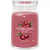 Image de Yankee Candle, Bougie parfumée, Bougie parfumée Black Cherry Signature Large Jar