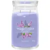 Image de Yankee Candle, Bougie parfumée, Duftkerze Lilac Blossoms Signature Large Jar (567 g)