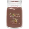 Image de Yankee Candle, Bougie parfumée, Bougie parfumée Praline & Birch Signature Large Jar