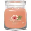 Image de Yankee Candle, Bougie parfumée, Bougie parfumée Tropical Breeze Signature Medium Jar