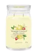 Image de Bougie signature limonade glacée grand modèle - Yankee Candle - Jaune - Verre