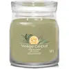 Image de Yankee Candle, Bougie parfumée, Duftkerze Sage & Citrus Signature Medium Jar (368 g)