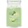 Image de Yankee Candle, Bougie parfumée, Duftkerze Vanilla Lime Signature Large Jar (567 g)