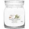 Image de Yankee Candle, Bougie parfumée, Duftkerze Coconut Beach Signature Medium Jar