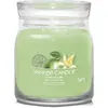 Image de Yankee Candle, Bougie parfumée, Duftkerze Vanilla Lime Signature Medium Jar