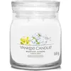 Image de Yankee Candle, Bougie parfumée, Duftkerze Midnight Jasmine Signature Medium Jar