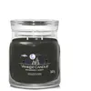Image de Bougie signature nuit d'été moyen modèle - Yankee Candle - Noir - Verre