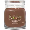 Image de Yankee Candle, Bougie parfumée, Bougie parfumée Praline & Birch Signature Medium Jar