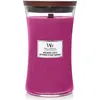 Image de Bougie parfumée betteraves et baies sauvages grand modèle - Woodwick - Violet -