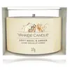 Image de Yankee Candle Soft Wool & Amber Signature Bougie parfumée 1000 g