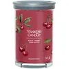Image de Yankee Candle, Bougie parfumée, Bougie parfumée Black Cherry Signature Large Tumbler (567 g)