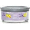 Image de Yankee Candle, Bougie parfumée, Bougie Parfumée Lemon Lavender Signature 5 mèches Tumbler