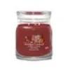 Image de Bougie signature Rêverie d'automne modèle moyen - Yankee Candle - Rouge - Cire
