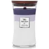 Image de WoodWick, Bougie parfumée, Luxueuse Soirée (610 g)