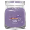 Image de Bougie signature Nuit étoilée modèle moyen - Yankee Candle - Violet - Cire
