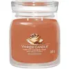 Image de Yankee Candle, Bougie parfumée, Bougie parfumée Pumpkin Cinnamon Swirl Signature Medium Jar (368 g)