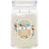 Image de Yankee Candle, Bougie parfumée, Vanilla Flurries Signature Large Jar (1 pc)