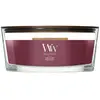 Image de WoodWick, Bougie parfumée, Dark Cherry Ellipse (450 g)