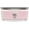 Image de WoodWick, Bougie parfumée, Rose Blush Ellipse (454 g)