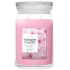 Image de Yankee Candle Signature Grosses Glas Enchanting Cherry Blossom Bougie parfumée 1000 g