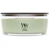 Image de WoodWick, Bougie parfumée, Matcha Zest Ellipse (454 g)