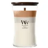 Image de WoodWick Trilogy Café Macchiato Bougie parfumée 1000 g