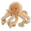 Image de Animal en peluche poulpe 23,6 pouces - Orange