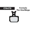 Image de Ebc formula the one mega plaquette de frein à disque or