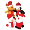 Image de Peluches amis de Noël à rembourrage à offrir et à glisser dans les pochettes-surprises des enfants (Lot de 4).