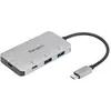 Image de Targus ACH228EU (USB-C, 4 ports), Station d’accueil + hub USB, Argent
