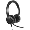 Image de Targus AEH104GL - Micro-casque - sur-oreille - convertible - Bluetooth - sans fil, filaire - jack 3,5mm - isolation acoustique - noir