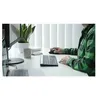 Image de Targus EcoSmart - Clavier - collecte durable d'énergie - antimicrobienne - rétroéclairé - sans fil - Bluetooth 5.0 - QWERTY - Allemand - commutateur : commutateurs à clé à ciseaux - noir - emballages recyclés