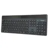 Image de Targus EcoSmart - Clavier - collecte durable d'énergie - antimicrobienne - rétroéclairé - sans fil - Bluetooth 5.0 - AZERTY - Français - commutateur : commutateurs à clé à ciseaux - noir - emballages recyclés