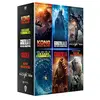 Image de Coffret 5 films : godzilla 1 et 2 ; kong ; rampage ; en eaux troubles/the meg ; pacific rim [FR Import] en occasion ou reconditionné