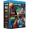 Image de Godzilla + Godzilla : Roi des monstres + Kong : Skull Island + Godzilla vs Kong + Rampage - Hors de contrôle + En eaux troubles + Pacific Rim
