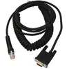 Image de Datalogic Câble de connexion, RS232, tourné Câble de connexion, RS232 (9 PIN femelle), tourné, longueur : 2,4, Lecteur de codes barres : accessoires