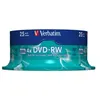 Image de Verbatim - 25 x DVD-RW - 4.7 Go (120 minutes) 4x - argent mat - spindle